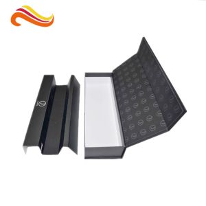 Offset Printing White Crimping Iron Electronics Packaging Box , Foil In Silver