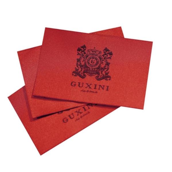 Quality Sew on Woven Fabric Labels Custom Logo Washable Damask Neck Tags wholesale
