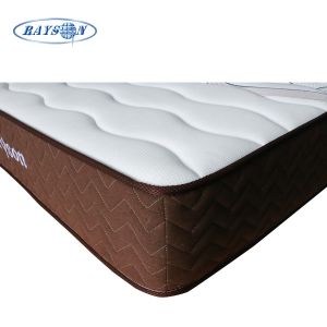 Orthopedic Queen Size Bed Pocket Spring Mattress Flat Compressed Or Roll Packed