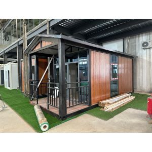 Assembled Fat Pack Container House for Customized Color and Low-Carbon Energy