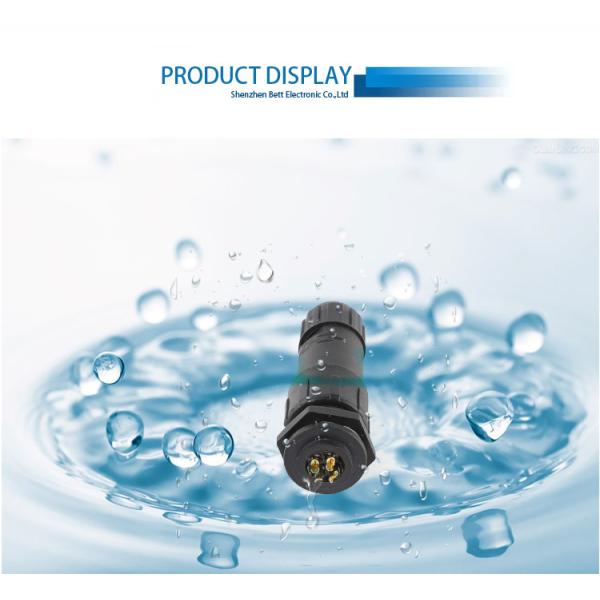 M14 Panel Mounting Front Lock Rear Lock Outdoor Lighting Nylon Aviation Male And Female Butt Waterproof Plug