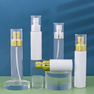 Unique Nozzles PET Plastic Spray Bottle Diameter 36mm Screen Printing