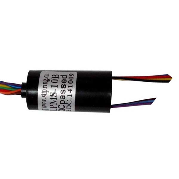 10 Circuits Super Mini Type Slip Ring of High Precision Professional Micro Cap