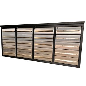 Workshop Essential Cold Rolled Steel Workbench with Drawers and Stainless Steel