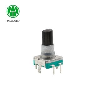 360 deg Rotary Knob Incremental Encoder Ec11 12 16 with Switch Signal Output
