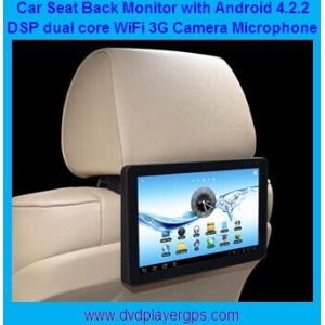 car back seat monitor with Wifi,3G Function,FM transmitter,Capacitive Touch