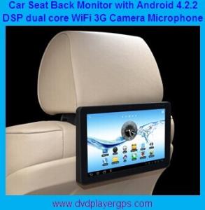China New Android 4.2.2 10.1 back seat car monitor with Wifi,3G Function,FM transmitter on sale