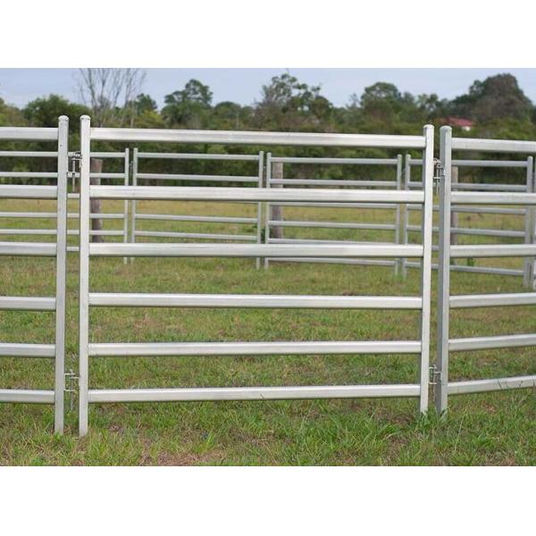 115mm X 42mm X 2.0mm Bull Rail Corral Panel Fence Of Low Carbon Steel
