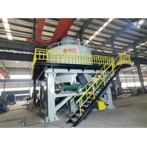 Wet Pan Gold Mining Equipment Capacity 40 - 90m³/H For Raw Materials