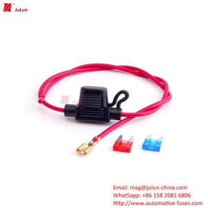 Automobile Waterproof Automotive Fuse Holder Pure Copper Oxygen Free Wire Core