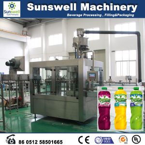 Cheap 3-In-1 Hot Filling Machine , Stainless Steel Juice Filling Machine for sale