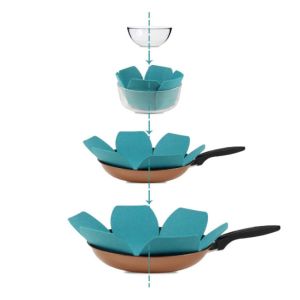 Larger Thick Felt Pot Separators , ODM Felt Pan Dividers