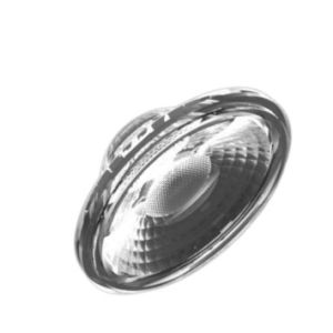 Practical 35x11mm LED COB Lens , 25 Degree Downlight Diffuser Lens