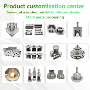 Polished 0.01mm Precision Injection Molding , SKD61 Connector Mold Parts