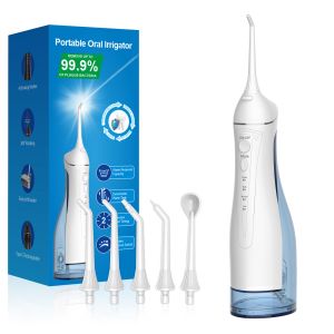 300ML Portable Water Flosser Type-C Rechargeable Waterproof IPX7 Oral Irrigator 15 Years OEM ODM Factory H2ofloss