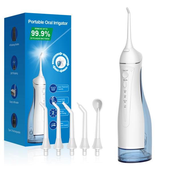 Quality Oral Care Cleaner Water Flosser High Pressure Dental Faucet Irrigator Tap with 4 Cleaning Modes and 30 Days Usage Time wholesale