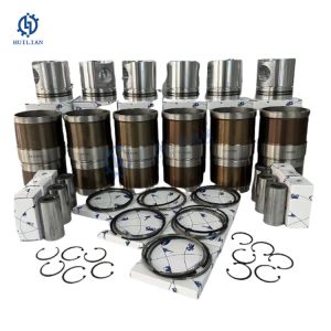 China 6d114 6ct 6ct8.3 Cylinder Piston Ring Liner Kit For PC350-7 Cummins Komatsu 3948095 3917707 3802429 Engine Repair Kit on sale