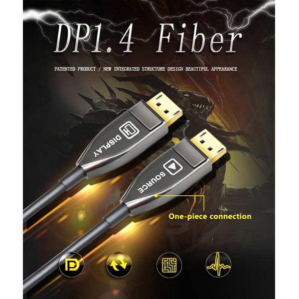 32AWG 4Gbps 8K DP1.4 Display Port Cable 7680X4320 HD Resolution For Monitor 2M