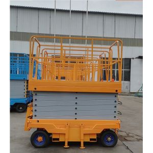 Battery Indoor Electric Scaffolding Lifting Machine Powered Scaffold