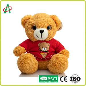 China 28cm T Shirt Plush Teddy Bear for Holiday Gift Baby Toys on sale