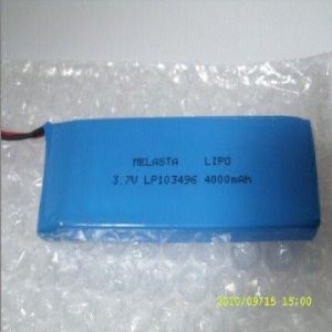 Cheap 3.7V 4000mAh Lithium Ion Polymer Battery Pack For MP3 , MP4 for sale