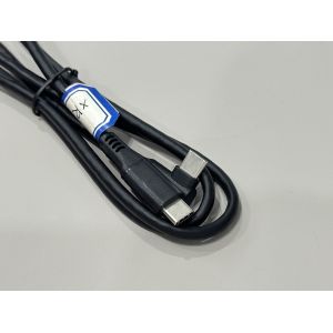 USB Type-C to USB Type-C Right-Angle Power & Data Cable Connector