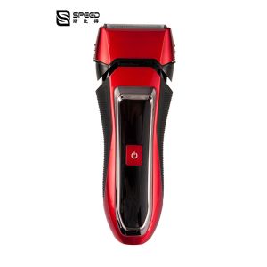 China 100% Waterproof Beard Trimmer Electric Shaver With Double Shaving Foils on sale