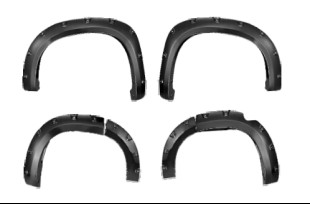 ABS fender flare for FJ150 ,wheel fender for TOYOTA PRADO FJ150 ,land cruiser