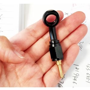 6061 T6 Aluminium Brake Hose Banjo Fitting Hard Wearing Anodised Color Finish