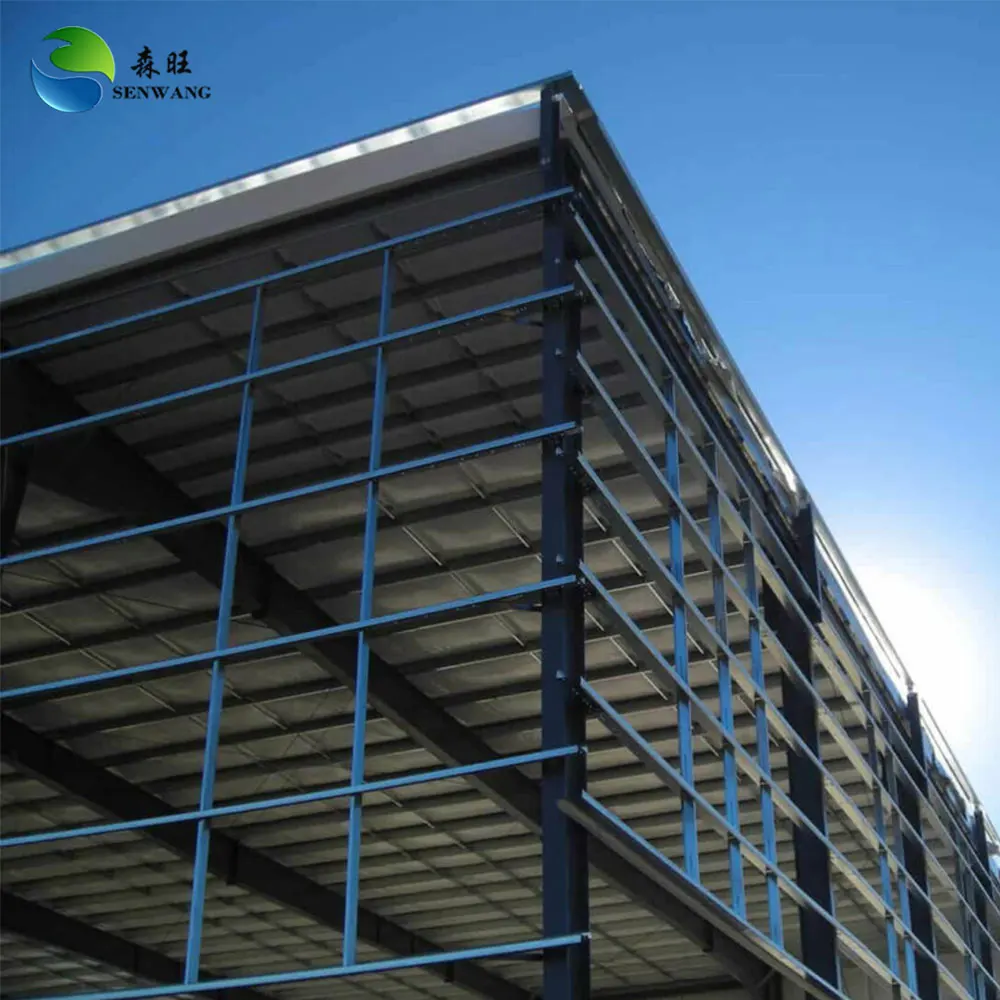 AUTOCAD and 3D3S Software Used Steel frame warehouse for Streamlined Warehouse
