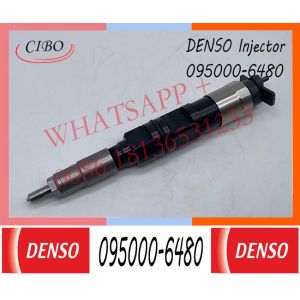 DENSO Common Rail Fuel Injector 095000-6480 RE546776 RE529149 For Engine