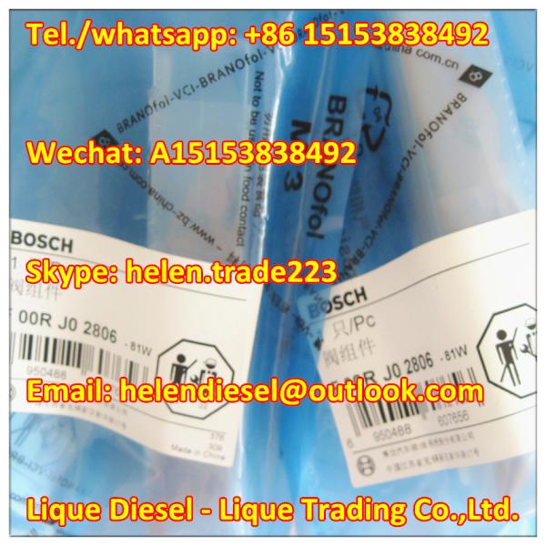 original BOSCH Valve F00RJ02806 , F 00R J02 806 , Exchange F00RJ01704,Fit 0445120083 0445120110 0445120156 0445120165