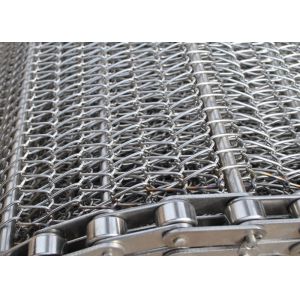 China 50-2000kg/M2 Wire Mesh Conveyor Belt Black For Heavy Duty Applications on sale