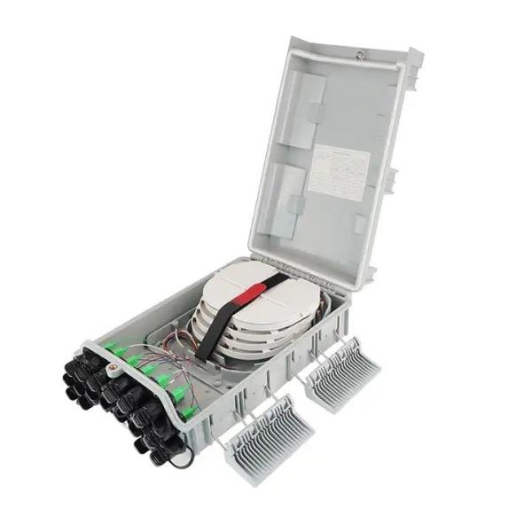 Time 1 year FTTH IP65 junction box fiber optics Splitting Optical distribution