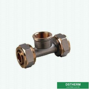 Customized Equal Threaded Cross Fittings Compression Brass Fittings Screw