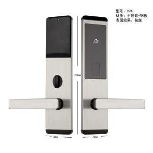 Hotel Bluetooth Keyless Door Lock Stainless Fingerprint Smart Door Lock