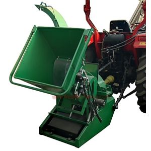 15hp 3 Point Hitch Shredder 45° Cutting Angle Hydraulic Feeding With Shear Bolt