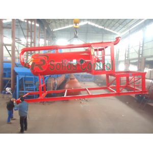 Gas Invasion Oilfield Solid Control Poorboy Degasser