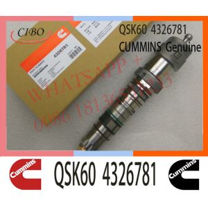 4326781 CUMMINS Fuel Injector QSK45 K60 QSK60 4088427 4001813 4087893 4326780