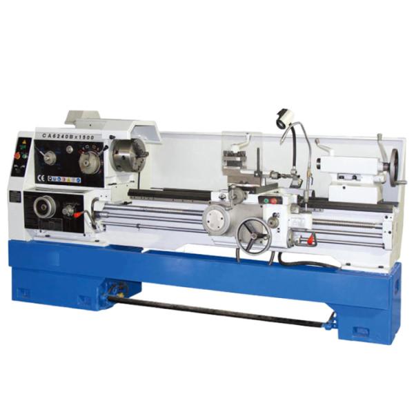 Quality Heavy Duty Gap Bed Turning Manual Lathe CA6180 Hole Trough Spindle 105mm Manual Lathe wholesale