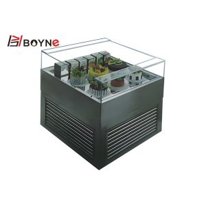 Hotel R134A Cake Display Case With Fire - Proof Apron Panel