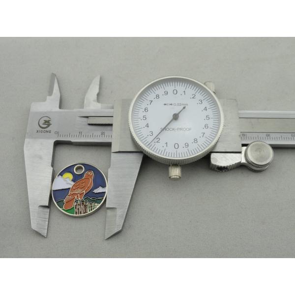 Quality Animel Trolley Coin Keychains, Iron Shopping Trolley Tokens Personalised with Hook wholesale