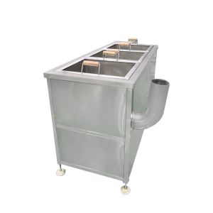 Sus304 Stainless Steel Nuts Commercial Countertop Deep Fryer