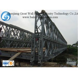 China Compact bridge,CB100,Cb200 Bailey,truss,temporary bridge,military bridge,steel bridge,psb on sale