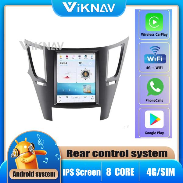 Quality 10.4 Inch 8 Core Head Unit For 2010- 2014 Toyota Outback Navigation GPS Multimedia DVD Player Wireless Carplay 4G BT wholesale