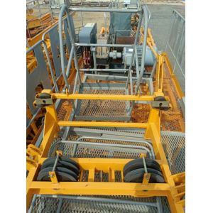Spare Parts Provide Dahan Used Tower Crane Moving Type Car Type
