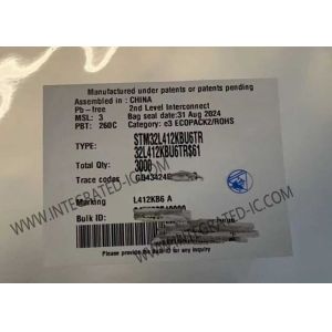 China 32UFQFN Microcontroller MCU STM32L412KBU6 Microcontroller IC 80MHz High Performance on sale China 32UFQFN Microcontroller MCU STM32L412KBU6 Microcontroller IC 80MHz High Performance on sale