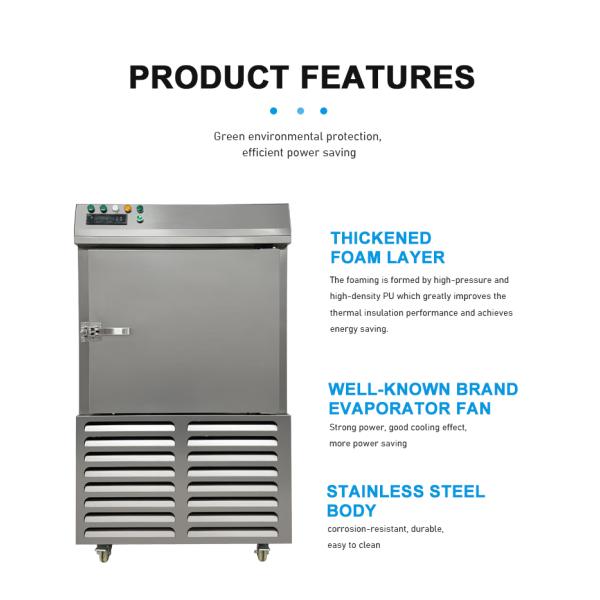 Kitchen Quick Freezer Machine Easy To Operate 8 Trays Cold Plate Freezer