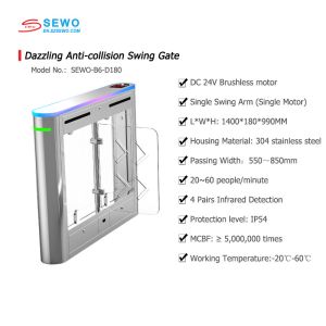 Smart Speed Gate Turnstile for Corporate Parks SDK API Integration and OEM