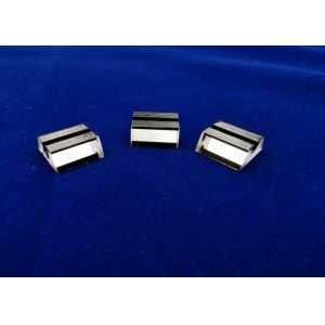 Design / Custom Made OEM / ODM Groove Optical Glass Prism ZF6 Colorless 14x12x4